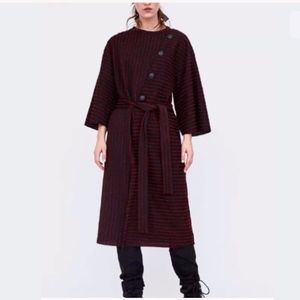 ZARA MIDI Trafaluc Tie Dress